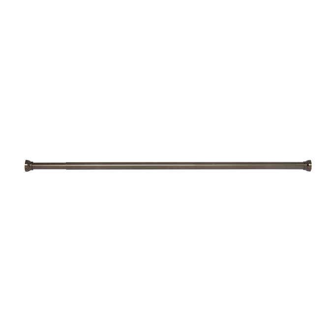 Duschstång Spirella Kreta 125-220 Svart Krom