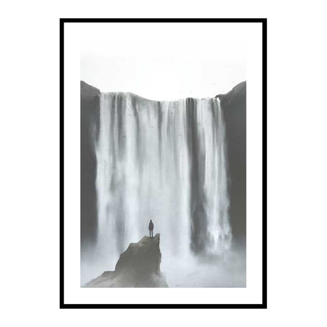 Poster Gallerix Waterfall View