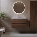 Tvättställsskåp Bathlife Eufori med Tvättställ och Spegel Skina