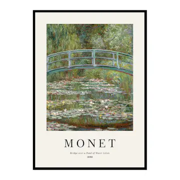 Poster Gallerix Monet Water Lily Pond