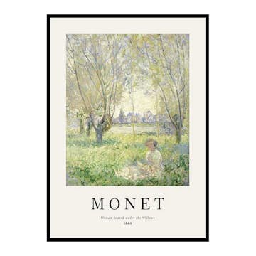 Poster Gallerix Monet Williows