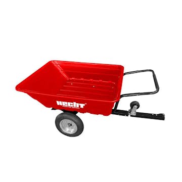 Skottkärra/Dragkärra HECHT med Koppling till Åkgräsklippare 300 kg
