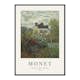 Poster Gallerix Monet Garden In Argenteuil