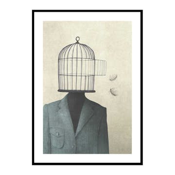Poster Gallerix Birdcage