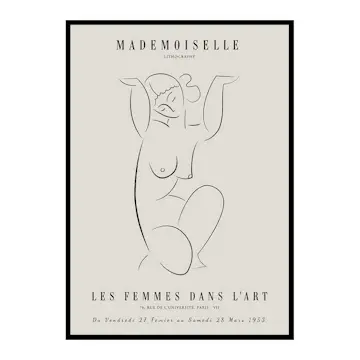 Poster Gallerix Picasso Mademoiselle No1