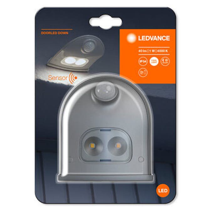 LED-Lampa Ledvance Door inkl 3 st AA-batterier