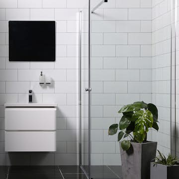 Duschhörn Bathlife Mångsidig Rak Vägg + Rak Dörr