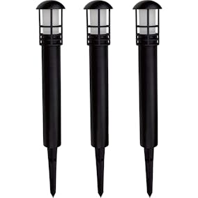 Pollare Gelia Trädgårdsbelysning 3-Pack Set med Trafo 5 m Kabel Brommö