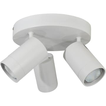 Taklampa Gelia Rondell 3 Spot Gu10 utan Ljuskälla Älö