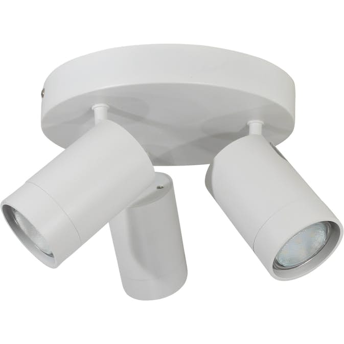 Taklampa Gelia Rondell 3 Spot Gu10 utan Ljuskälla Älö