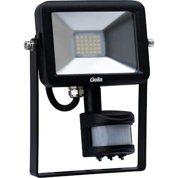 Strålkastare Gelia LED 20W M Ir IP44 0,5m Kabel med Stickpropp