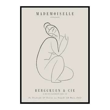 Poster Gallerix Picasso Mademoiselle No2