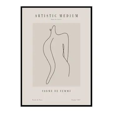 Poster Gallerix Picasso Forme femme