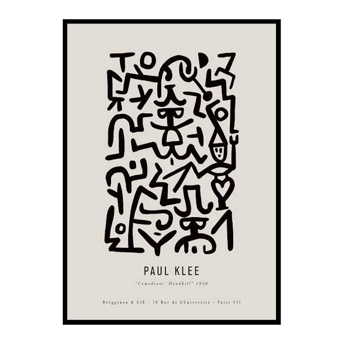 Poster Gallerix Paul Klee Comedians