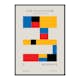 Poster Gallerix Mondrian Neo