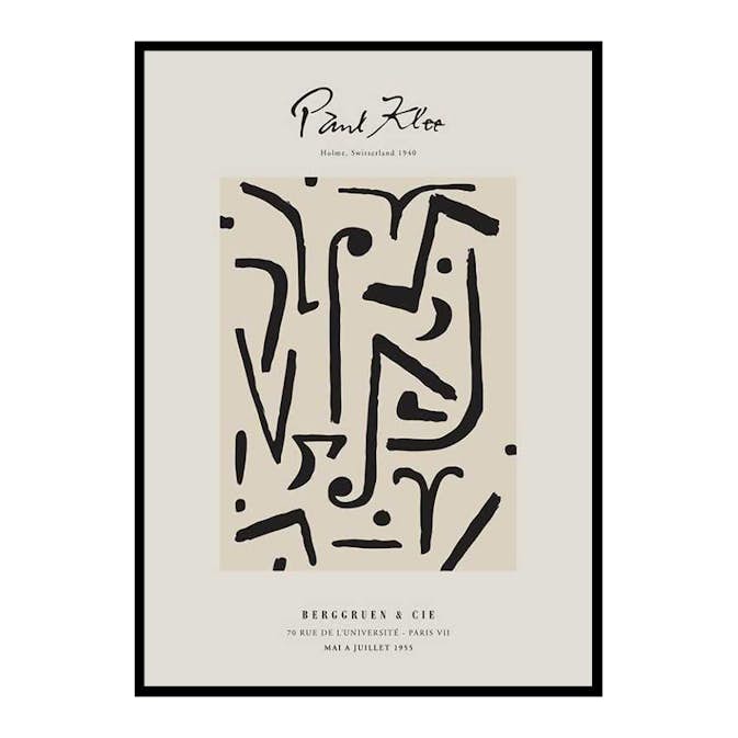 Poster Gallerix Paul Klee Holme