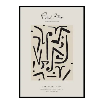 Poster Gallerix Paul Klee Holme