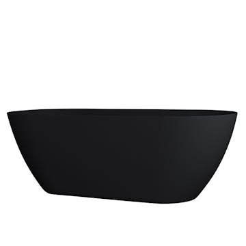 Badkar Bathlife Stillsam Mattsvart
