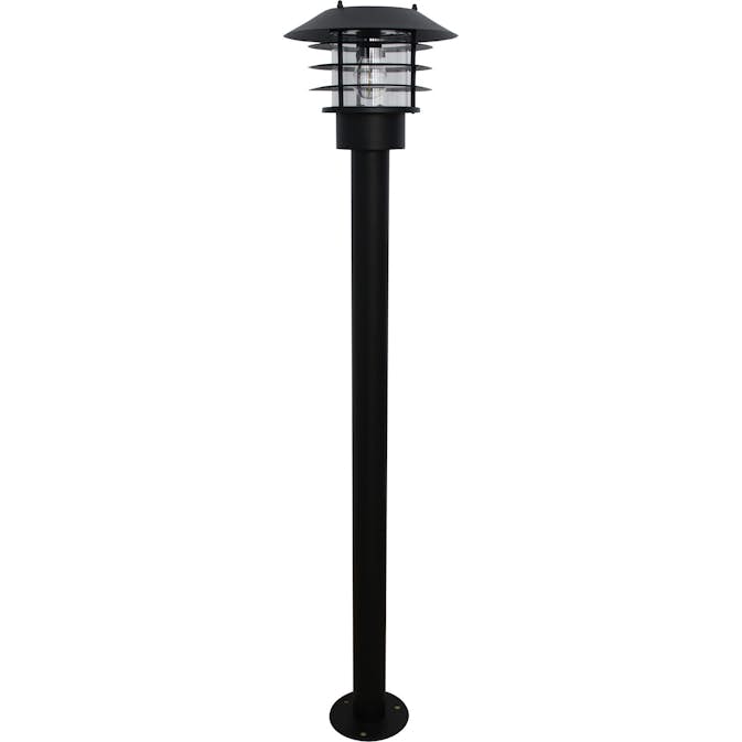 Solcellsarmatur Gelia Furuliden Pollare 1 m 3,7V 1200 Mah