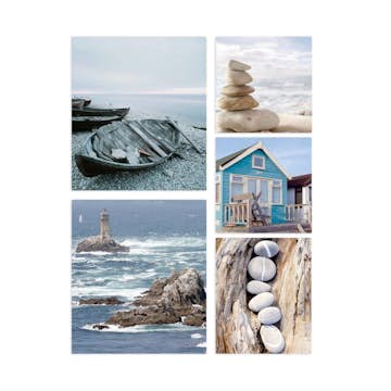 Tavla Art for the Home 5 Delar Strand