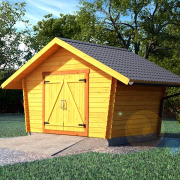 Timmerlada LP Garden R6 Glesa Väggar 6,3 m2