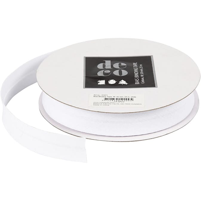 Kantband Creativ Company B20 mm Vit 25 m/1 Rl