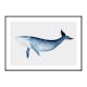 Poster Gallerix Watercolor Whale
