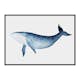 Poster Gallerix Watercolor Whale