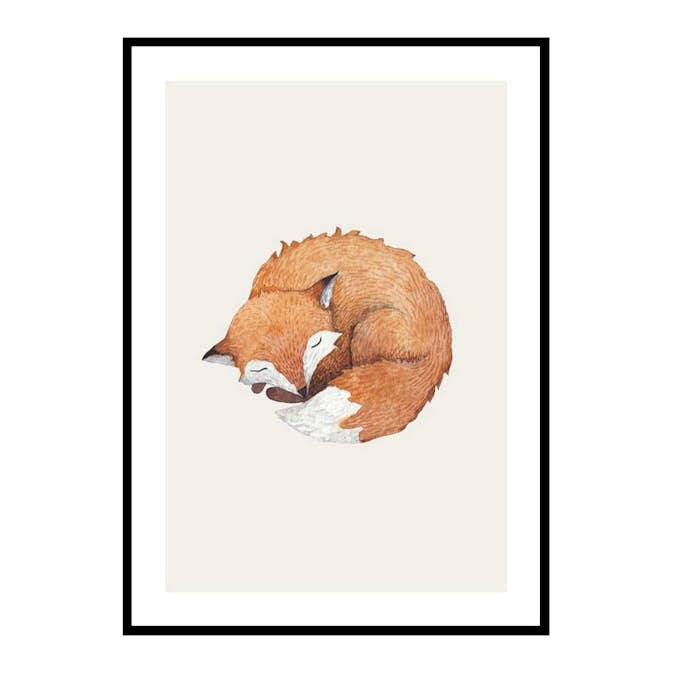 Poster Gallerix Sleeping Fox