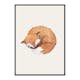 Poster Gallerix Sleeping Fox