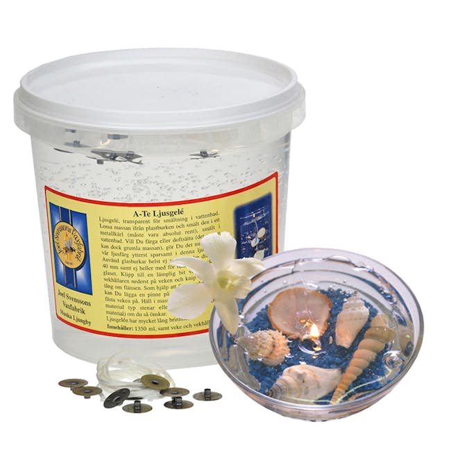 Ljusgelé ABA Skol Transparent 1.350 ml