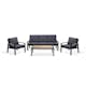 Loungeset LifestyleGarden Panama Soffgrupp med 5 Sittplatser