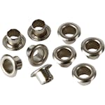 Öljetter Creativ Company Silver 4,5x7,5 mm Hålstl 4 mm 100 St/1 Förp