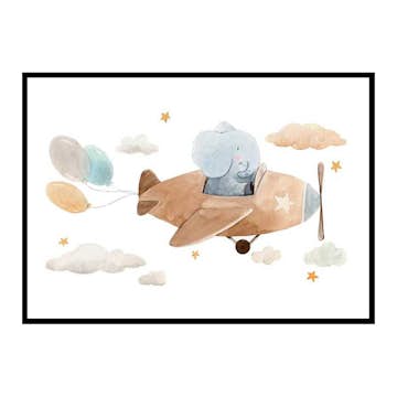 Poster Gallerix Elephant Pilot