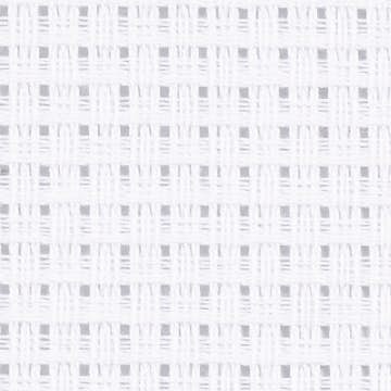 Broderiväv Creativ Company Aida Stl 50x50 cm 24 Rutor Per 10 cm 1 st Vit