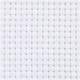 Broderityg Creativ Company Aida Stl 50x50 cm 35 Rutor Per 10 cm 1 st Vit