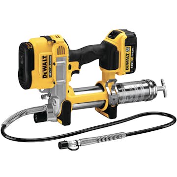 Fettspruta Dewalt DCGG571M1 18V med Batteri och Laddare