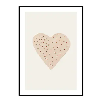 Poster Gallerix Dotted Heart