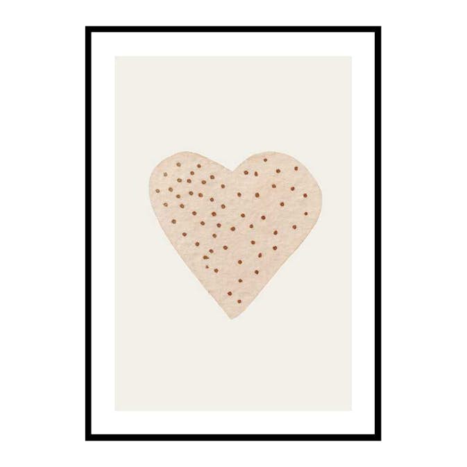 Poster Gallerix Dotted Heart