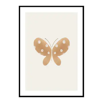 Poster Gallerix Brown Butterfly