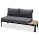 Loungesoffa LifestyleGarden Portals Dark 2-sits med Dynor Utomhus