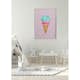 Poster Gallerix Ice Cream In Pink