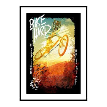 Poster Gallerix Bike Hard