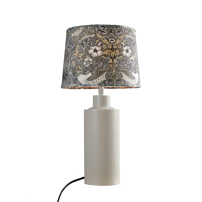 Bordsslampa PR Home Solo med Lampskärm i Tyg 48 cm