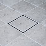 Golvbrunnsil Tebo Tile in Frame 147 Borstad