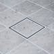 Golvbrunnsil Tebo Tile in Frame 147 Borstad