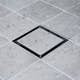 Golvbrunnsil Tebo Tile in Frame 147 Svart