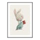 Poster Gallerix Hare With A Book