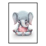 Poster Gallerix Yoga Elephant
