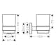 Tandborstmugg Hansgrohe Logis Krom 67